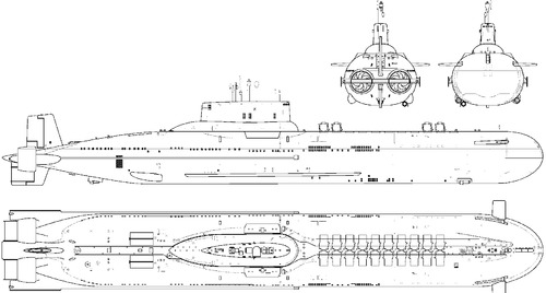 USSR Project 971 Bars Akula-class Submarine [5]