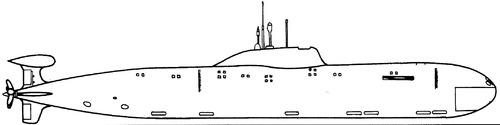 USSR Project 971M Akula III [Gepard K-335 Submarine]