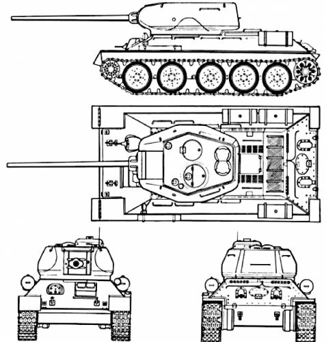 T-34-85 Model (1944)
