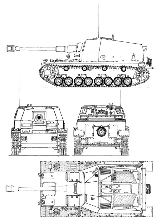 10.5cm K18 auf Panzer Selbstfahrlafette IVa Dicker Max
