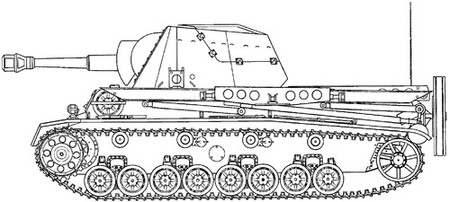 10.5cm le.F.H.186 (SF) auf Geschutzwagen III Heuschrecke IVb