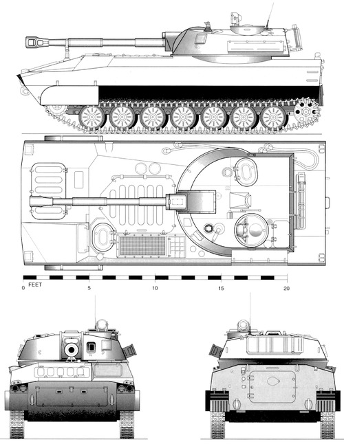 2S1 Gvozdika M1974 122mm SPG (1972)