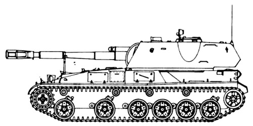 2S3 M- Akatsiya 152mm SPG (1973)