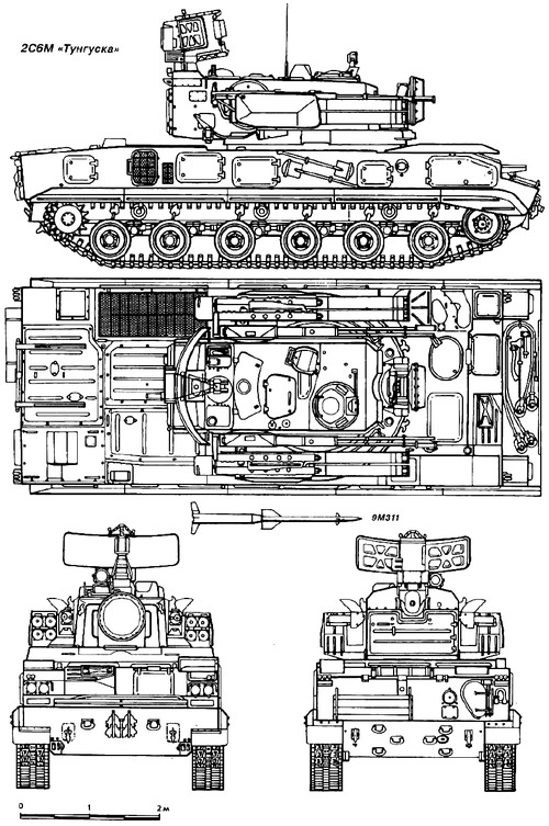 2S6M Tunguska 30mm (SA-19 Grison)