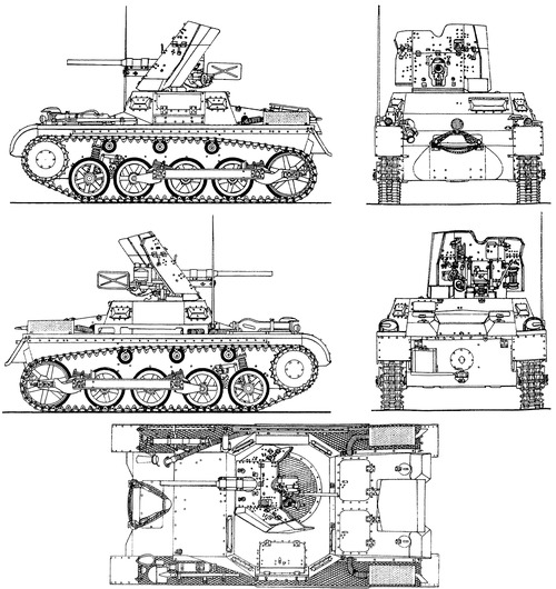 3.7cm Pak 3536 auf Pz.Kpfw.I Ausf.A