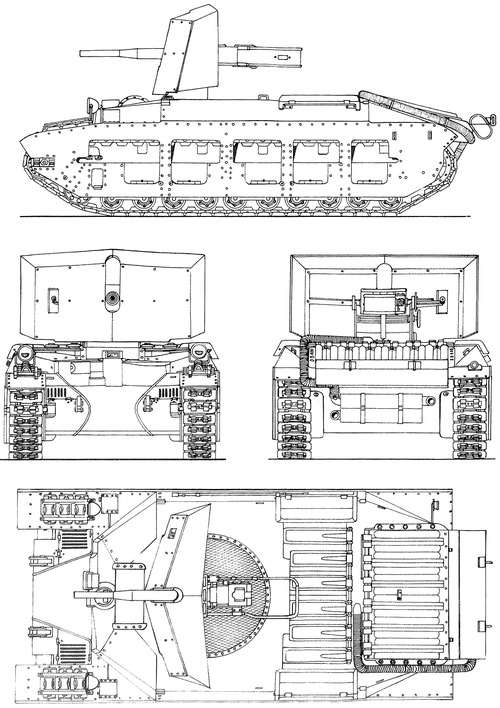 5cm KwK L42 auf Infanterie PzKpfw MK II Matilda 748(e)