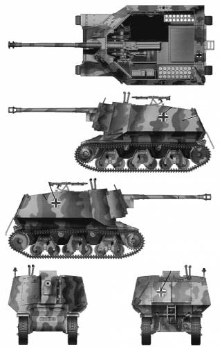 7.5cm Pak-40 Tank Destroyer H39(f)