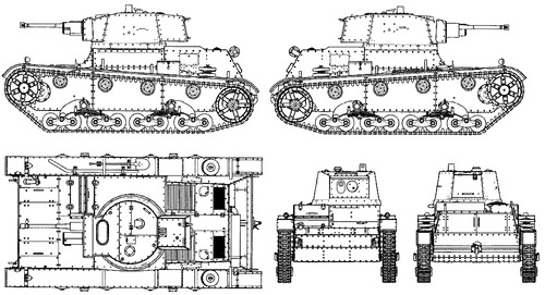 7TP Single-turret