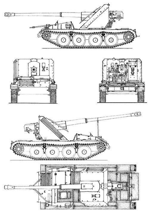 8.8cm Pak 43 Waffentrager Ardlet I