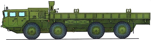 9T234-2 BM-30 Smerch MRL 280mm M1983
