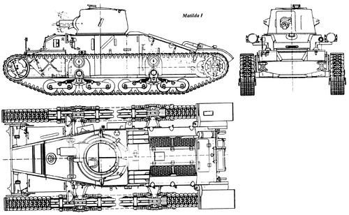 A12 Matilda Mk.I Infantry Tank Mark II