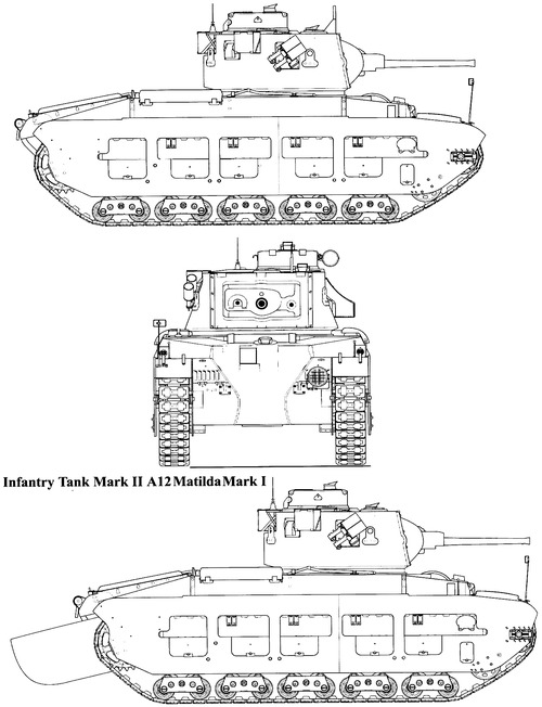 A12 Matilda Mk.I Infantry Tank Mark II