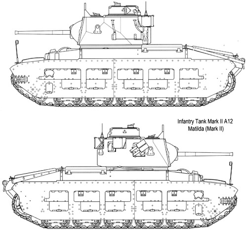 A12 Matilda Mk.II Infantry Tank Mark II