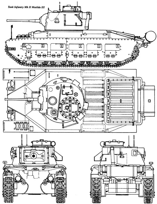 A12 Matilda Mk.II Infantry Tank Mk.III