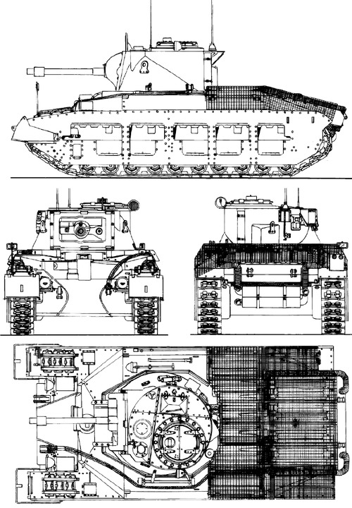 A12 Matilda Mk.II Infantry Tank Nk.IV Frog