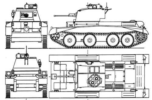 A13 Mk I Cruiser Mk III
