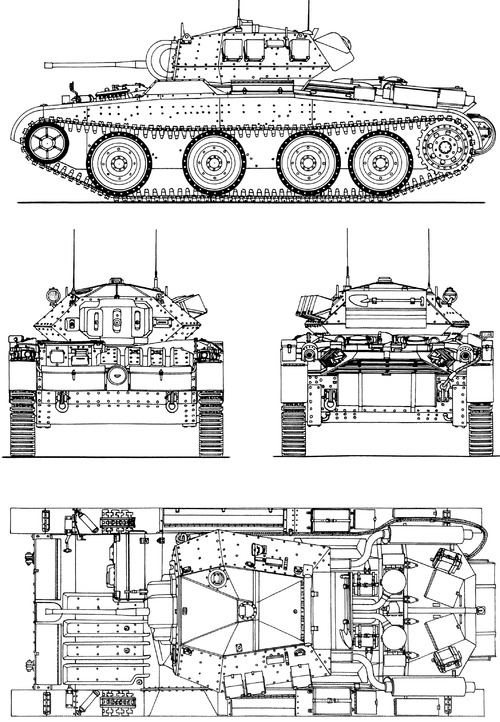 A13 Mk.I Cruiser Tank Mk.III Covenanter