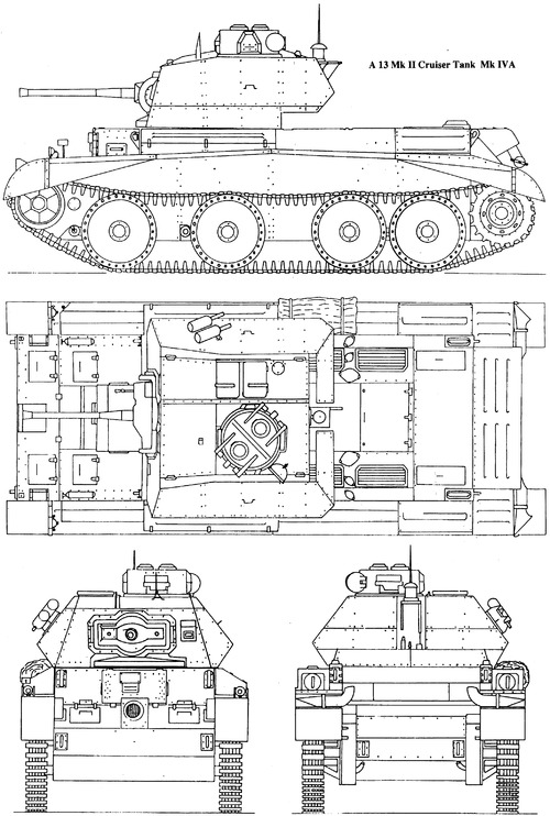 A13 Mk.II Cruiser Tank Mk.IVA