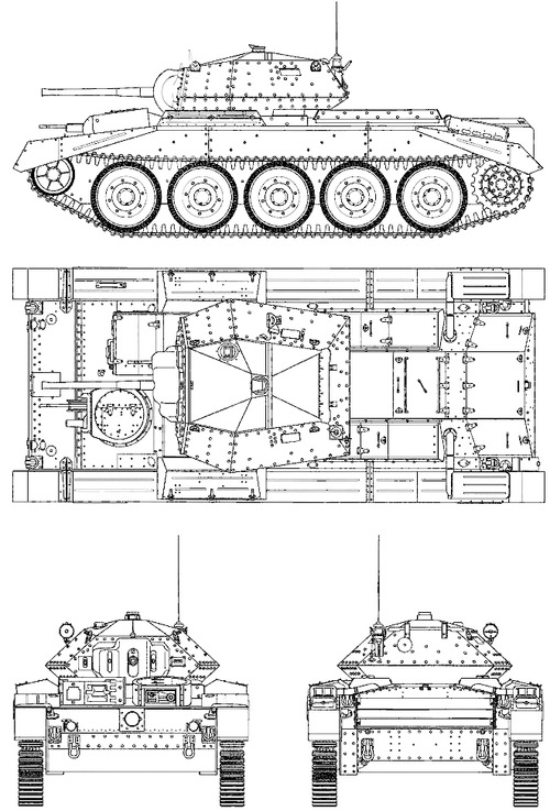 A15 Crusader Mk.I Cruiser tank Mk VI