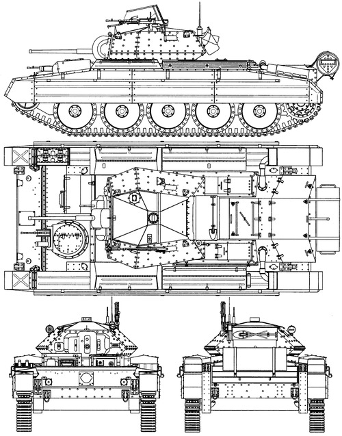 A15 Crusader Mk.I Cruiser tank Mk.VI