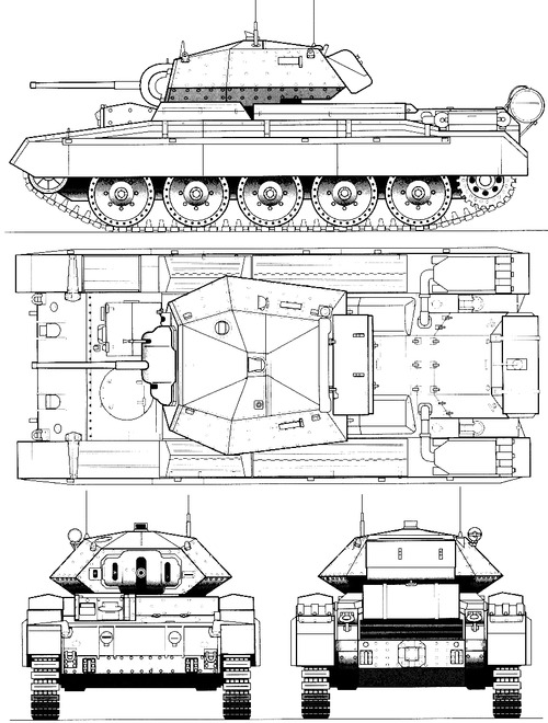 A15 Crusader Mk.II Cruiser tank Mk VIA
