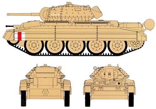 A15 Crusader Mk.II Cruiser tank Mk VIA