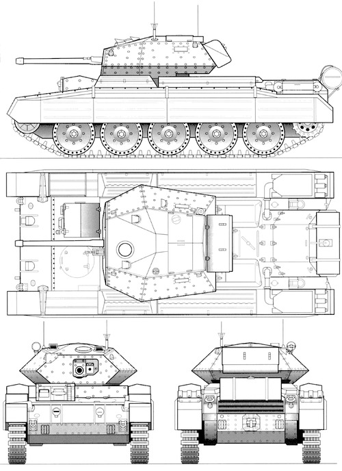 A15 Crusader Mk.III Cruiser tank Mk VI