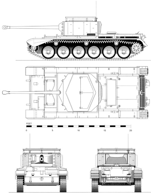 A30 Avenger 17pdr Tank Destroyer