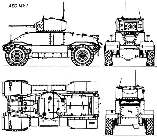AEC Mk.I Armoured Car