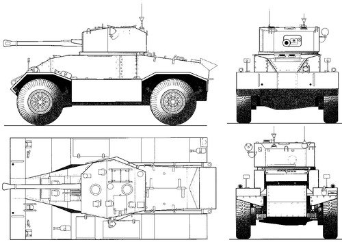 AEC Mk.III Armoured Car 75mm