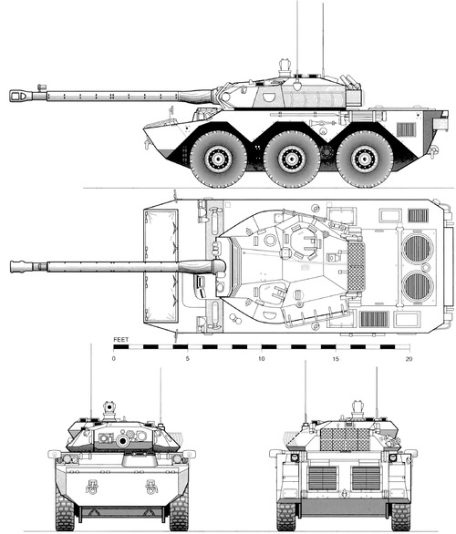 AMX-10RC 105mm (1980)