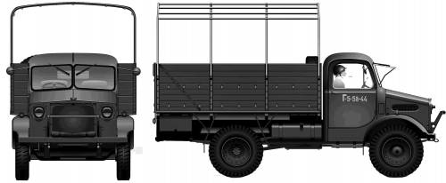 Bedford OXD 1.5-ton 4x2 (1942)