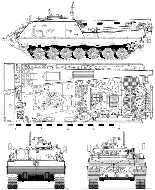 Bergenpanzer Buffel ARV (1985)