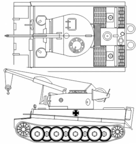 Bergenpanzer Tiger I
