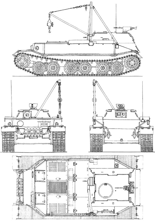 Bergenpanzer Tiger (P)
