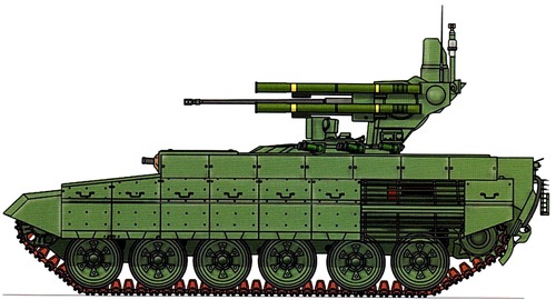BMPT Tank Support Fighting Vehicle