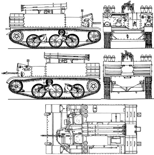 Bren MG-Trager-Panzerjagdfahrzeug 731(e)
