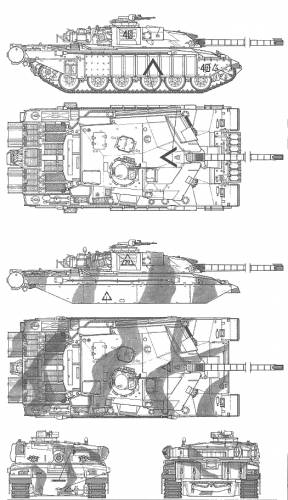 British MBT Challenger 1 (Mk.3)