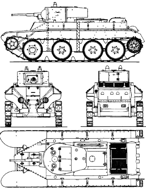 BT-5 Ognemetniy Tank