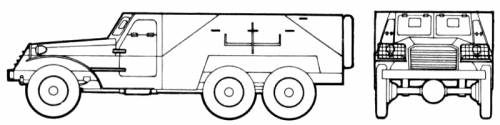 BTR-152 Armored Transporter