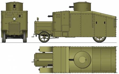 Bussing-Frosst Armoured Car (1927)