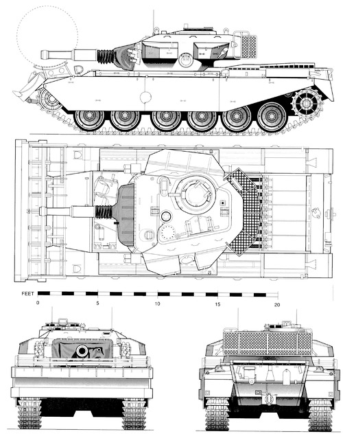 Centurion Mk.5 AVRE FV4003 (1964)