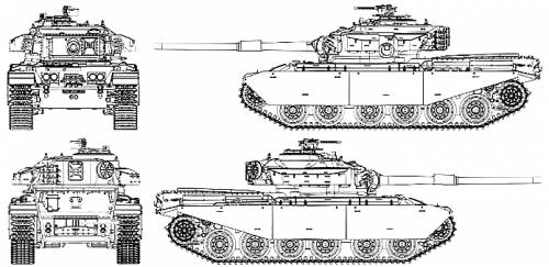Centurion Mk.6 L7 105mm