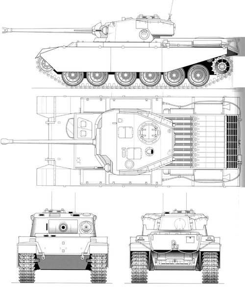 Centurion Mk.I 17pdr A41 1941