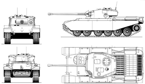 Centurion Mk.I 17pdr A41 1946