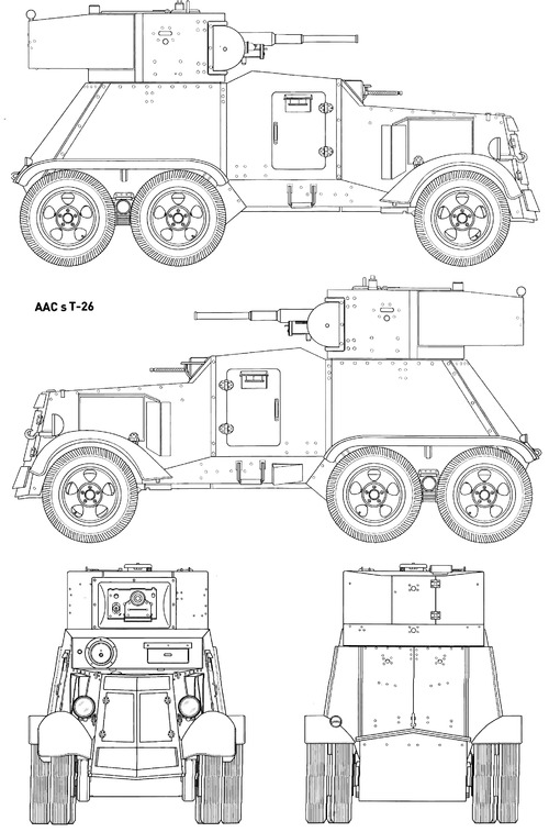 Chevrolet AAC T-26 Armored Car