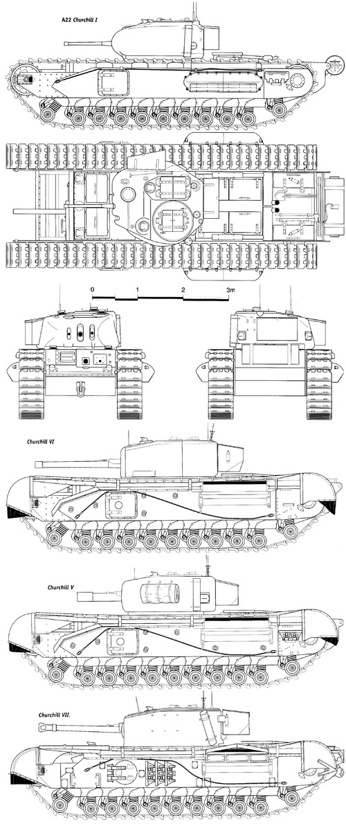 Churchill A22 Infantry Tank Mk.IV