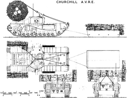Churchill AVRE Mk.lll
