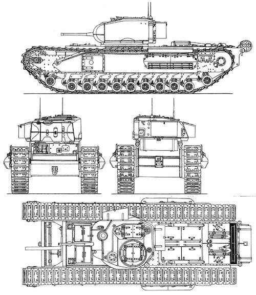 Churchill Mk.I A22 Infantry Tank Mk.IV