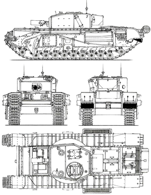 Churchill Mk.III A22 Infantry Tank Mk.IV